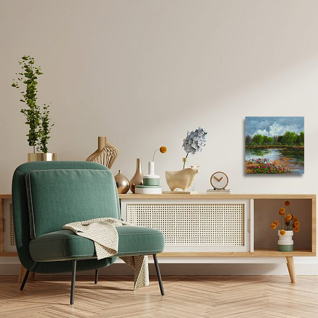 Spring by the Stream