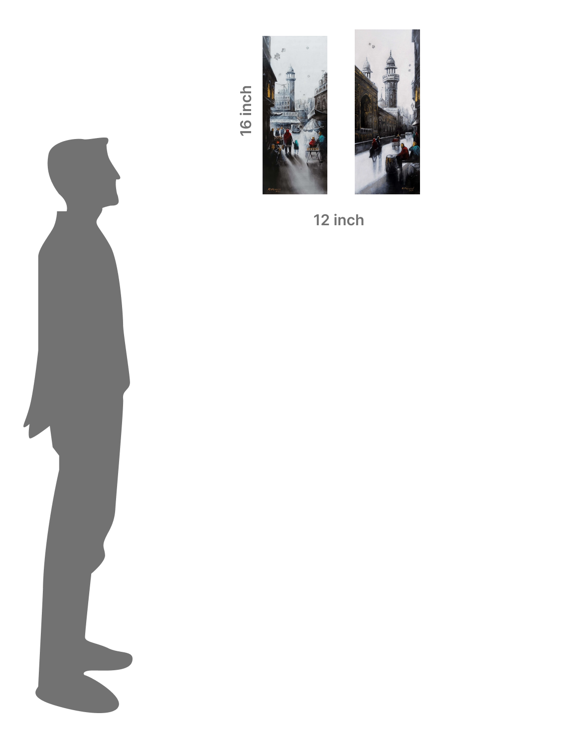 Kites Over the Old City Bazaar