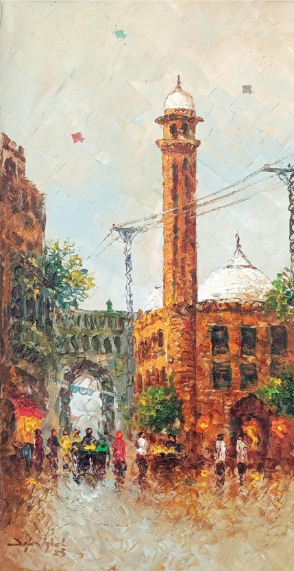 Mughal Spire in the Market
