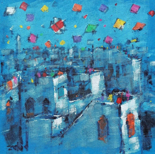 Kites in the Cobalt Breeze