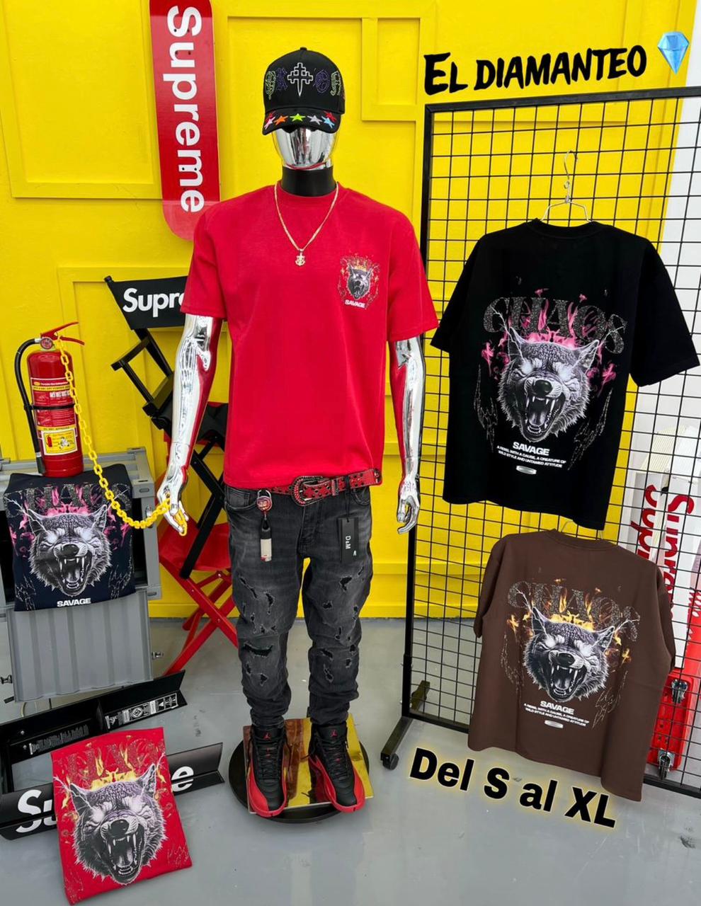 Polo “Savage Wolf Edition” – Colección El Diamanteo