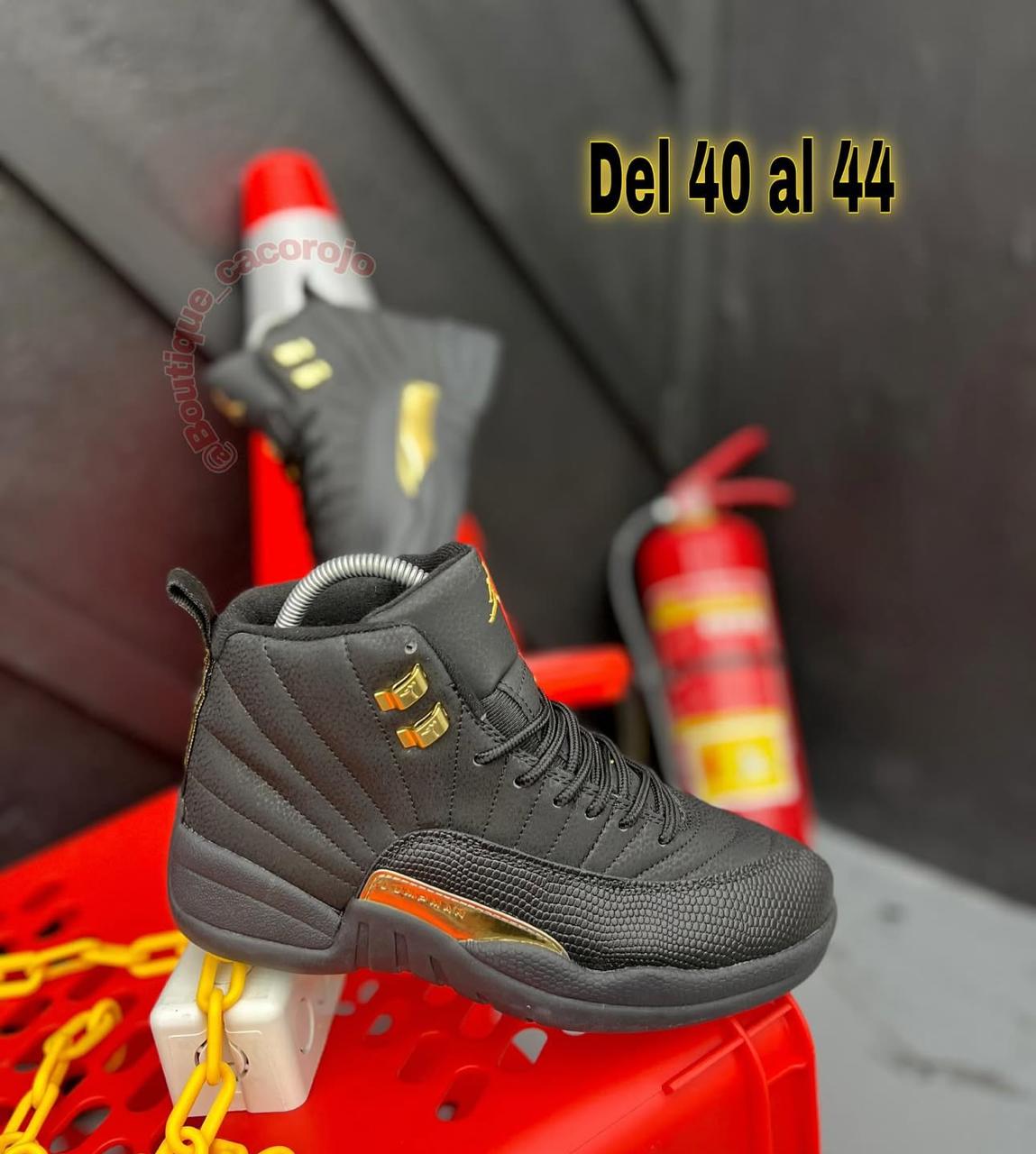 Jordan 12 Retro “Gold Touch Edition” – Alta Gama