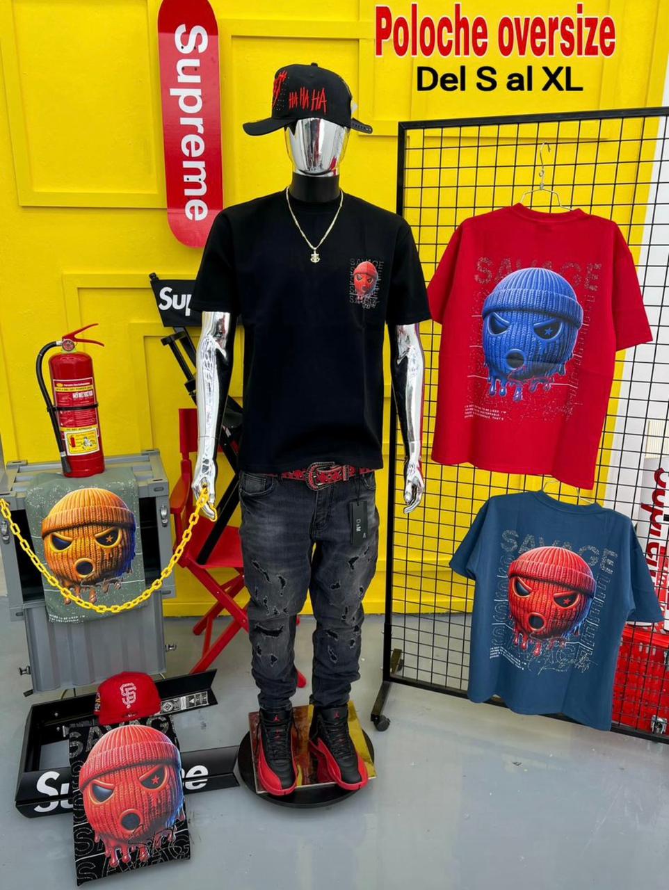 Poloche Oversize “Savage Mask Edition