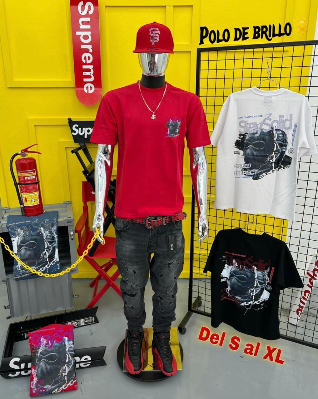 Polo de Brillo “Chain Mask Edition