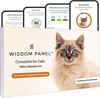 Wisdom Panel Complete for Cats DNA Collection Kit