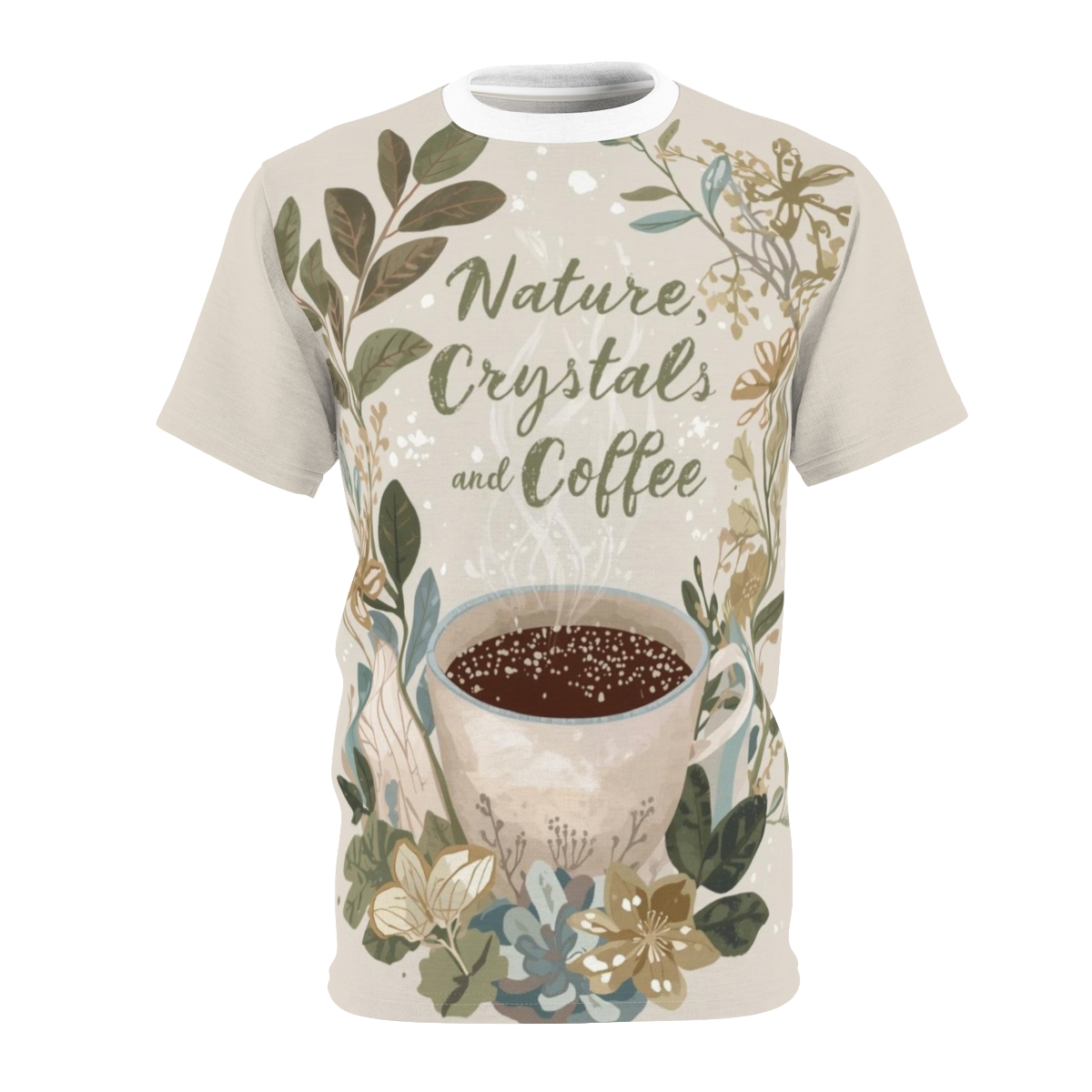 Nature Crystals & Coffee Tee