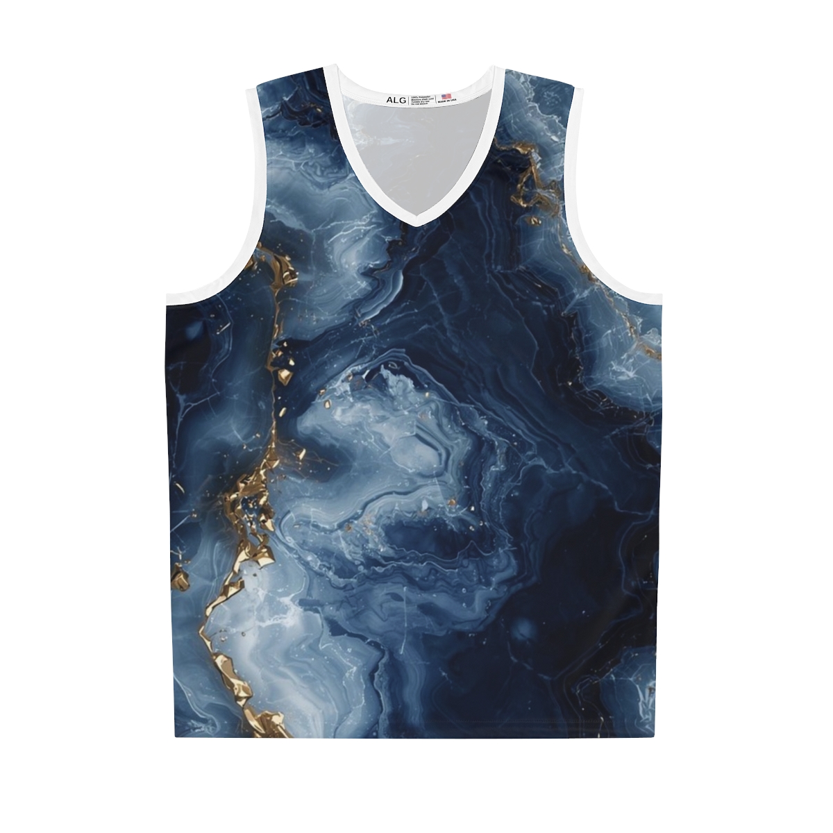 Blue Marble Moisture Wicking Sport Vest
