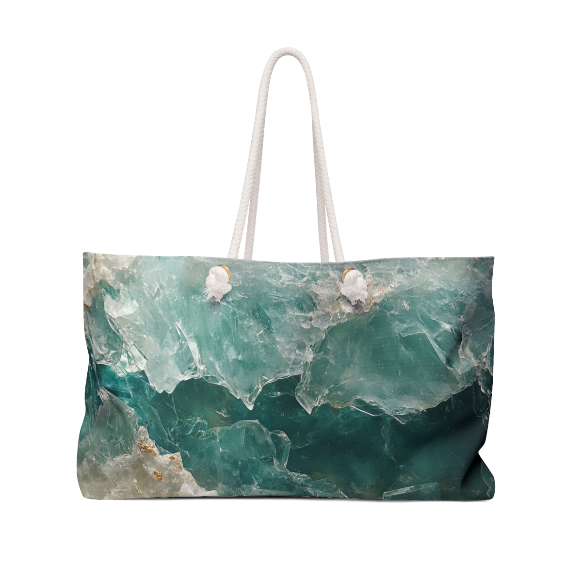 Trendy Blue Weekender Bag