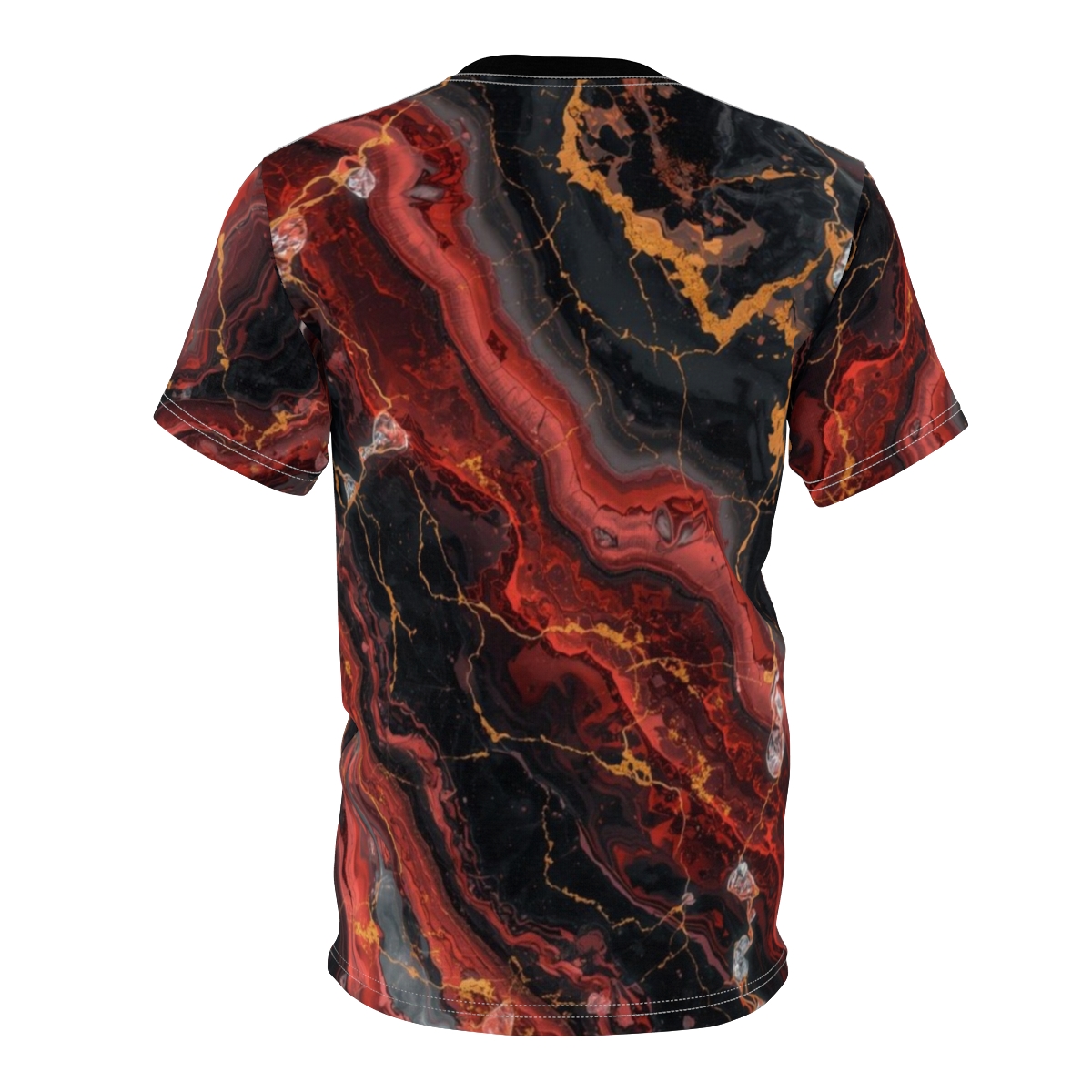 Red Marbled Passion Tee