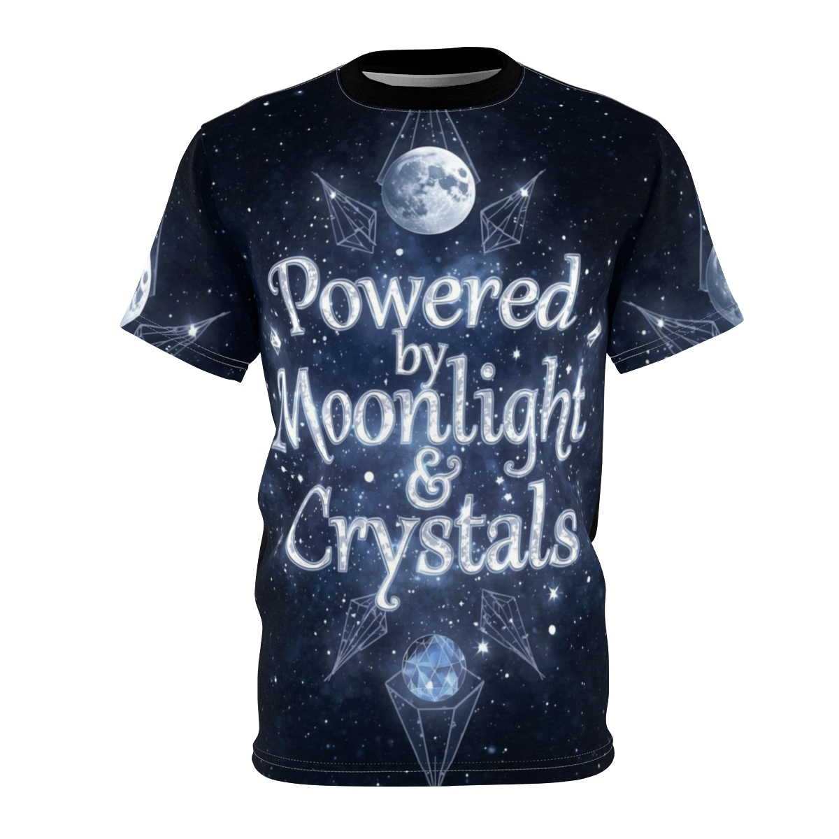 Powered By Moonlight & Crystals Tee