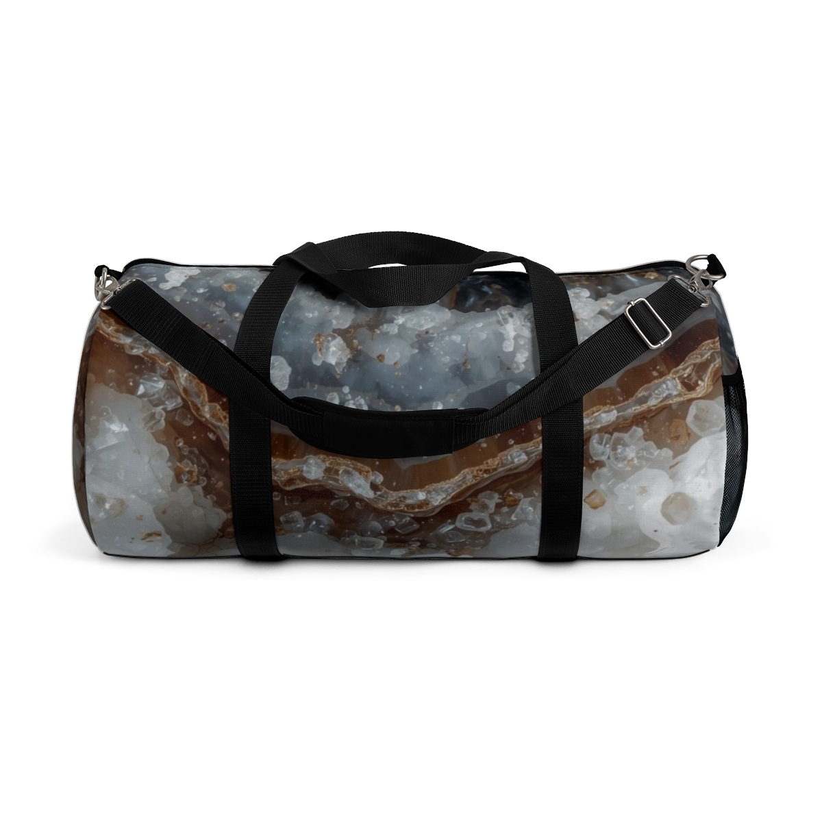 Stylish Crystal Marbled Pattern Duffel Bag