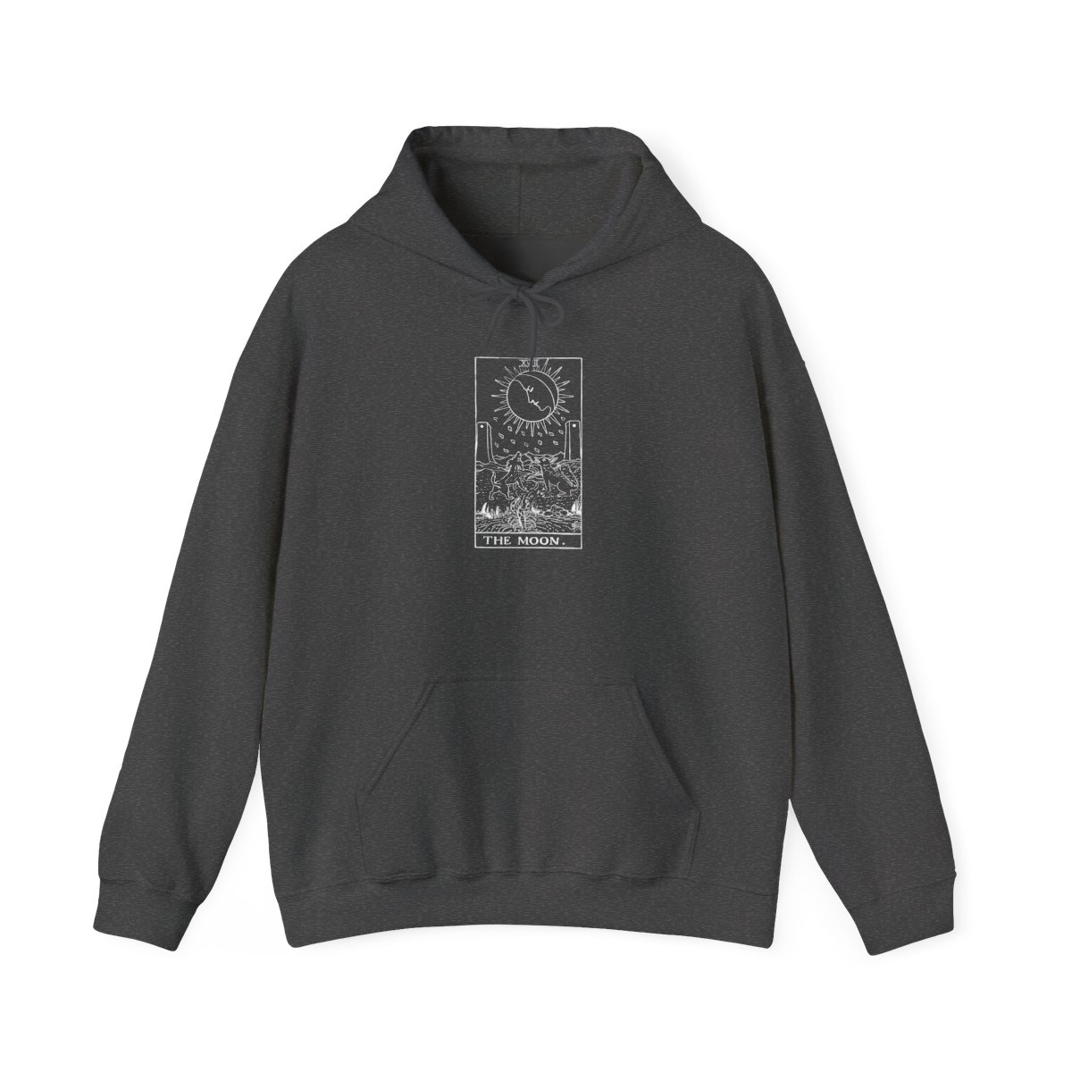 18 - The Moon Unisex Hooded Sweatshirt