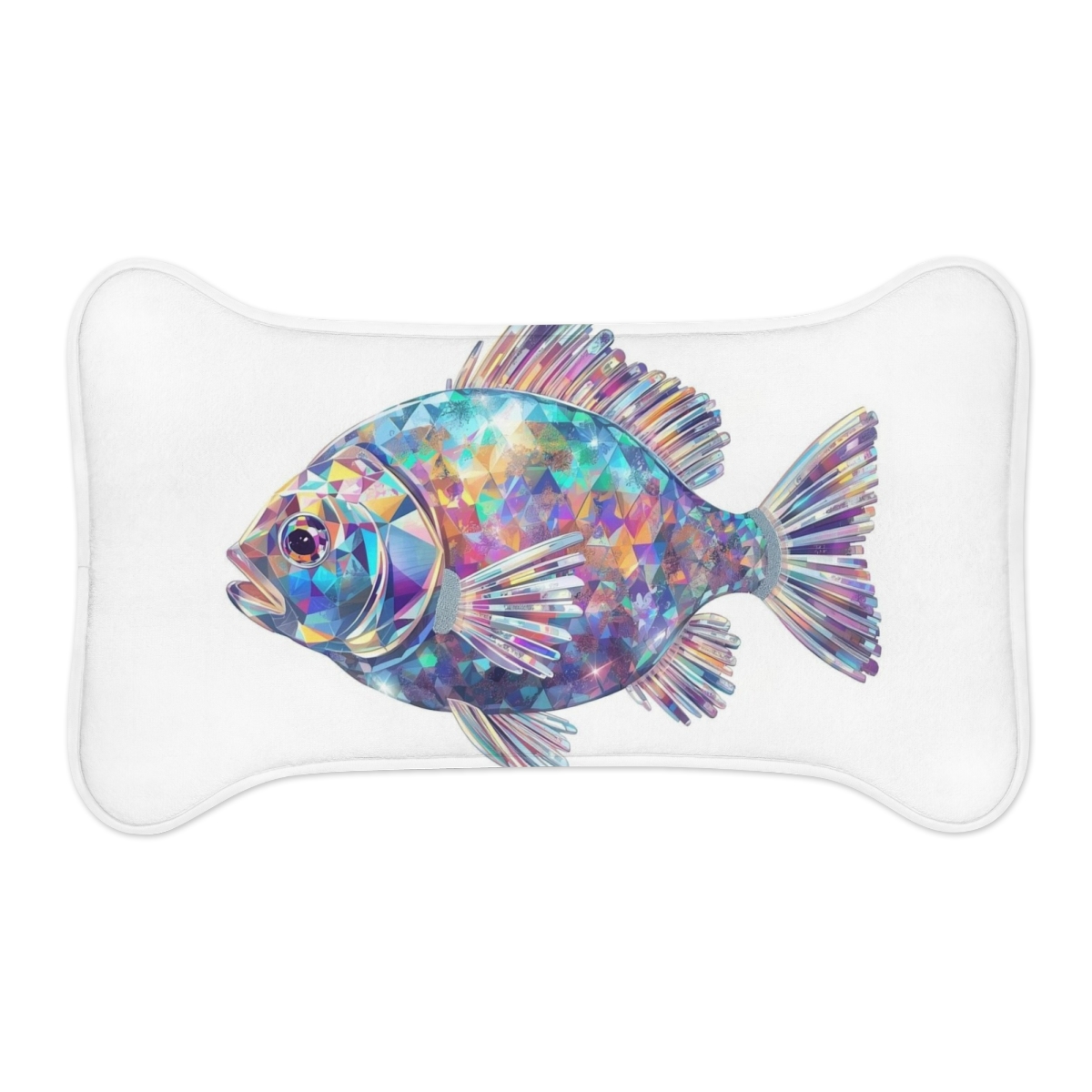Gorgeous Luminous Fish Pet Feeding Mat
