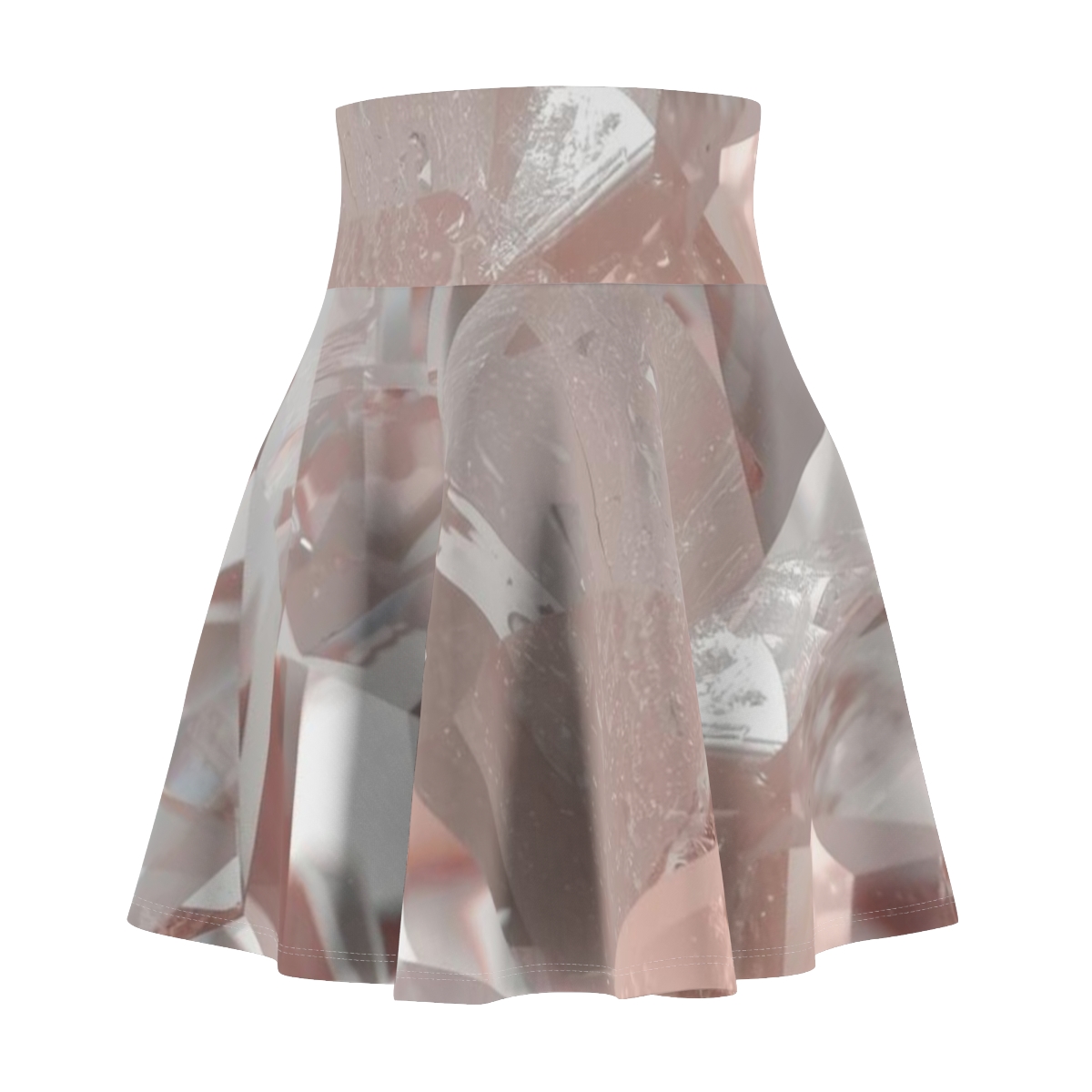 Pink Crystal Quartz Skater Skirt