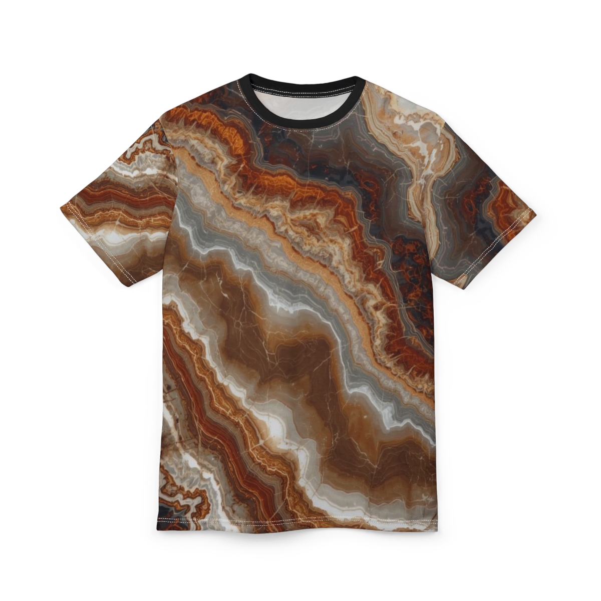 Brown Earthy Marble Tee