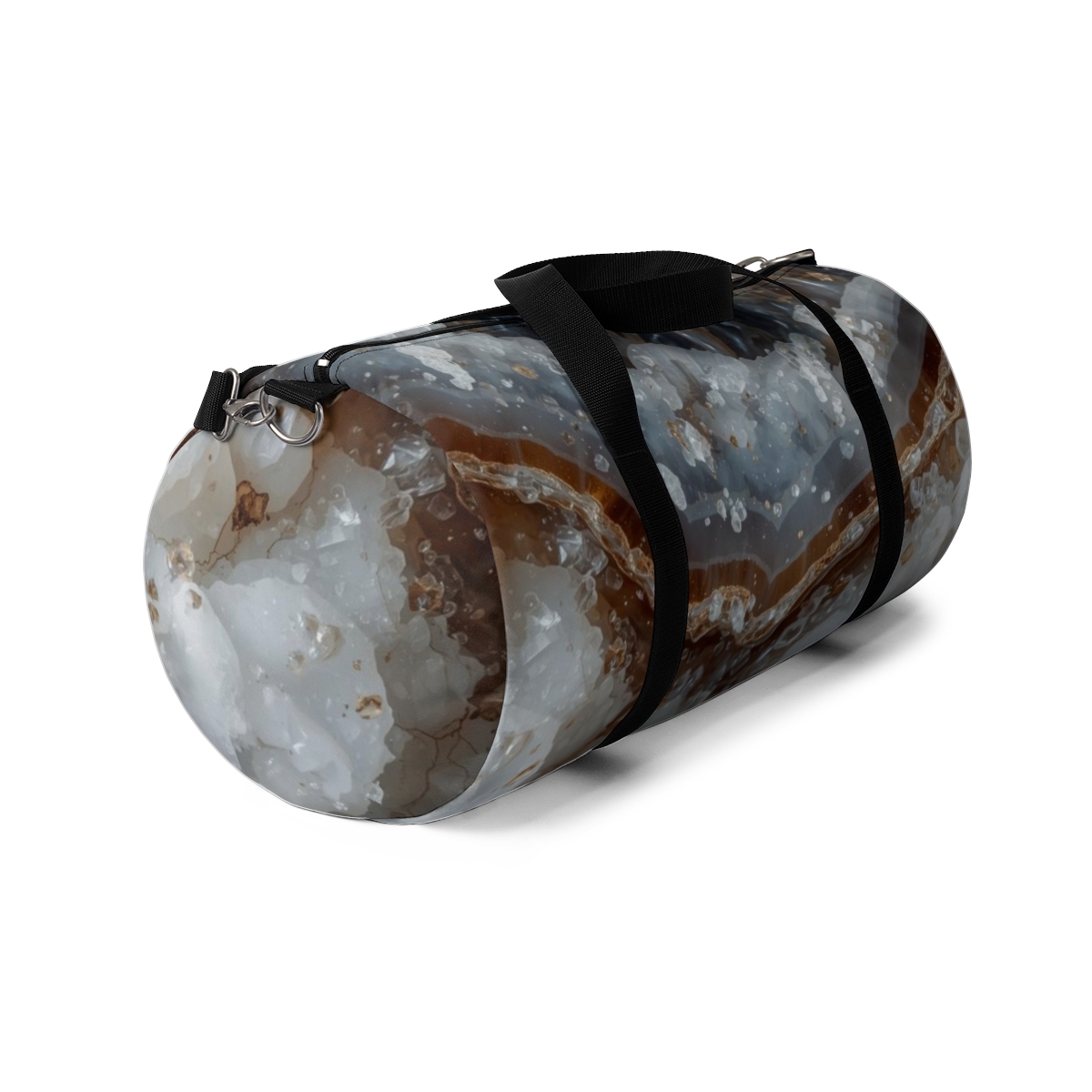 Stylish Crystal Marbled Pattern Duffel Bag 