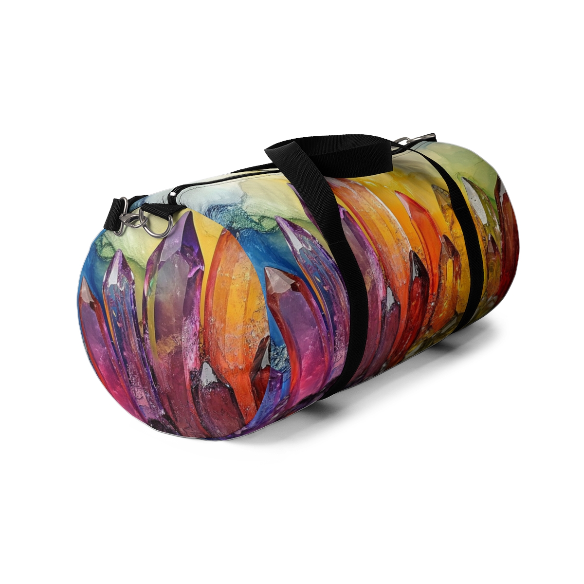 Colorful Crystal Quartz Shards Duffel Bag 