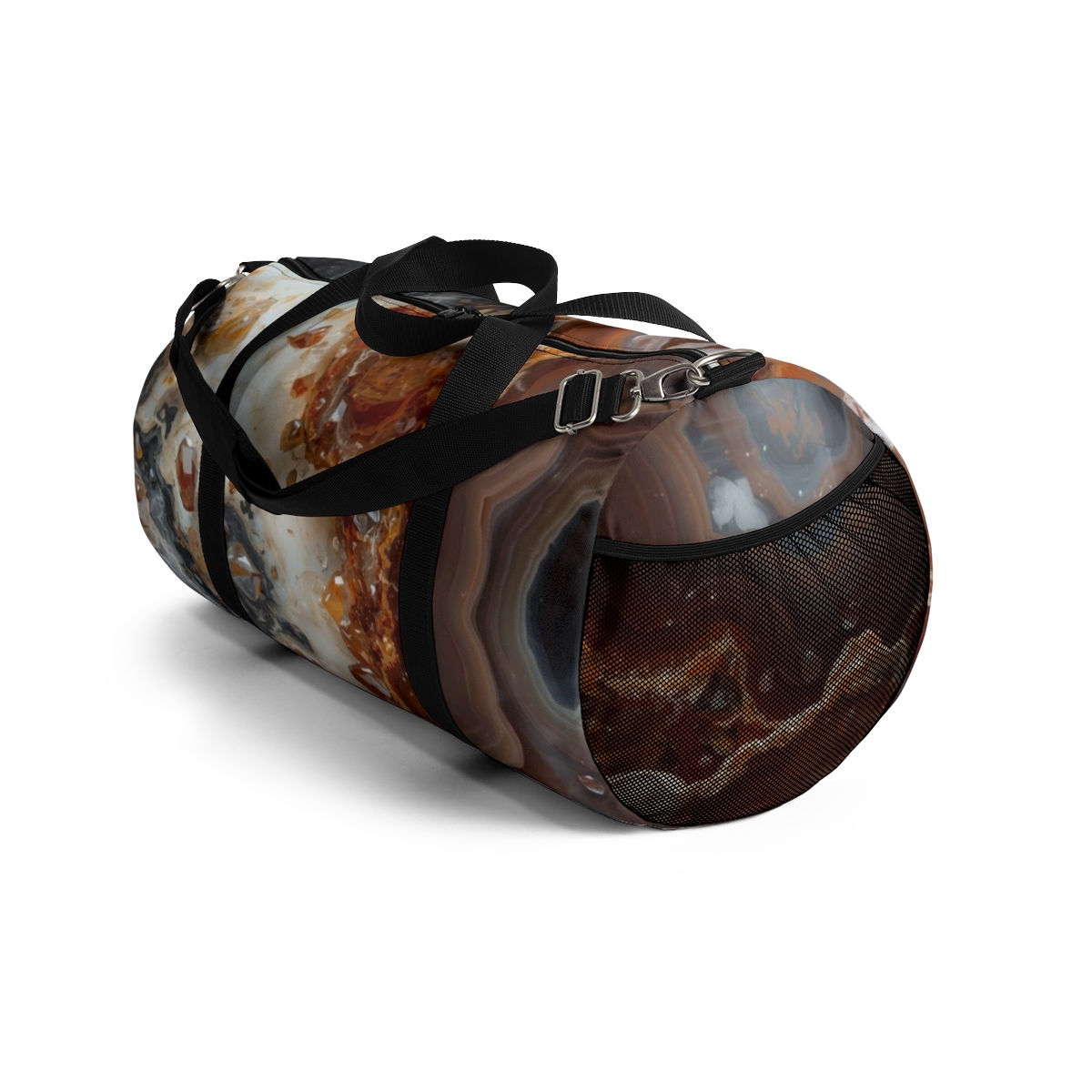 Nature Inspired Geode Crystal Duffel Bag 