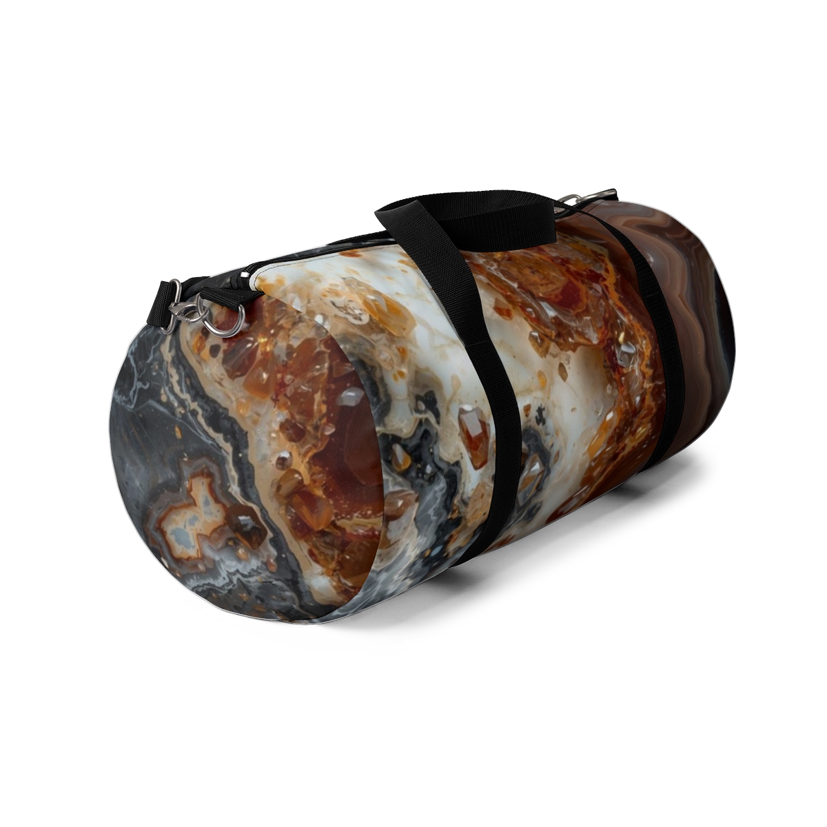 Nature Inspired Geode Crystal Duffel Bag 