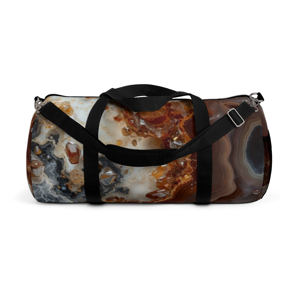 Nature Inspired Geode Crystal Duffel Bag 
