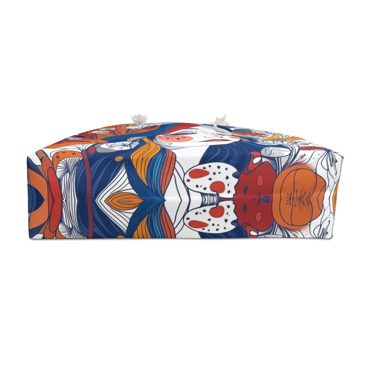 Vibrant Floral Woman Weekender Bag