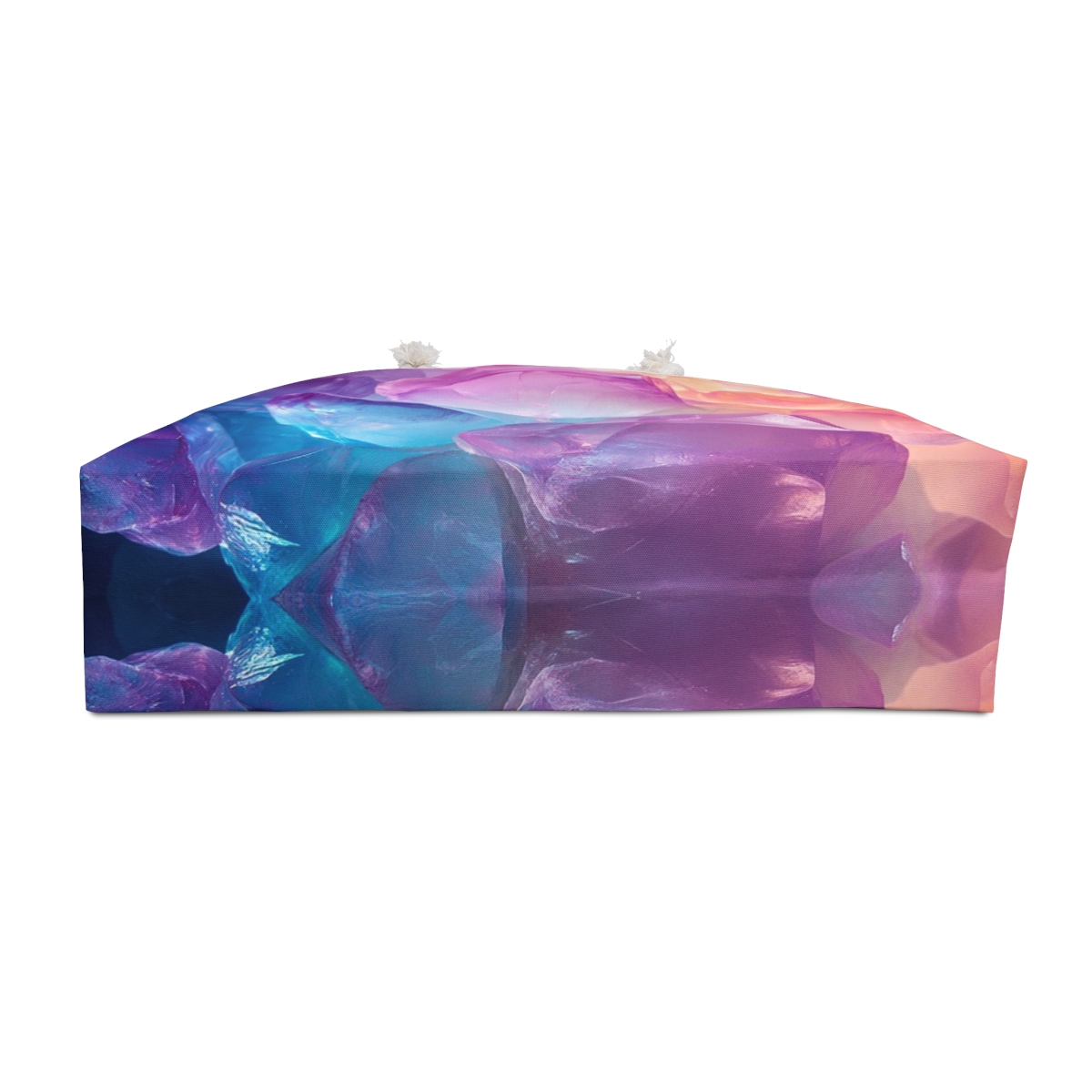 Vivid Color Ice Crystals Weekender Bag