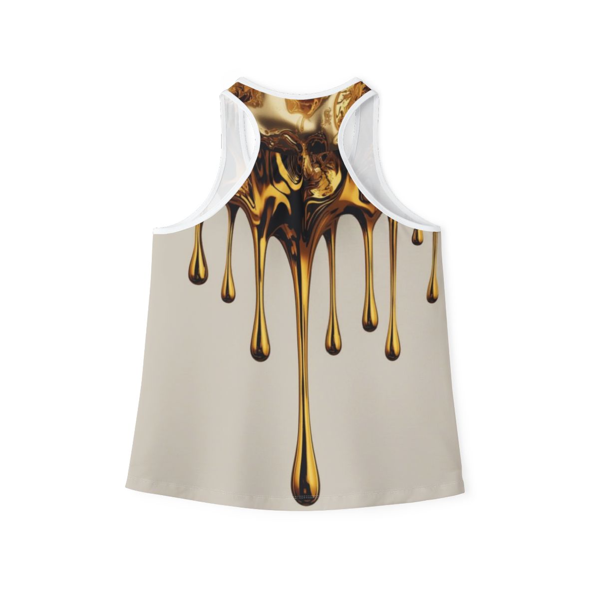 Golden Drip Tank Top