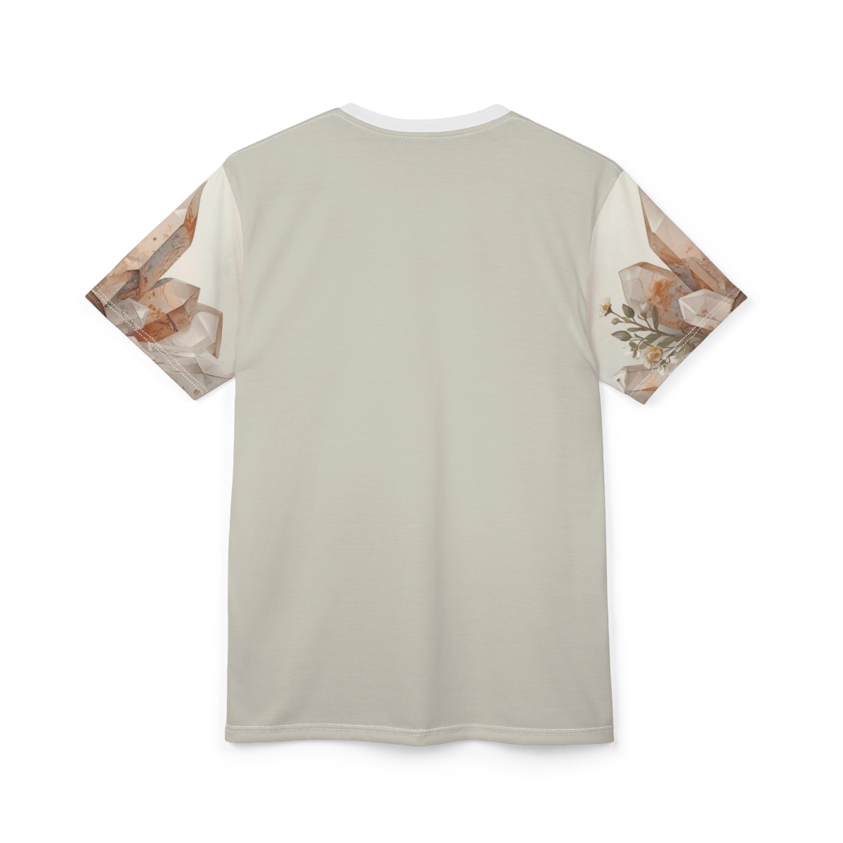 Skull Crystal Floral Tee