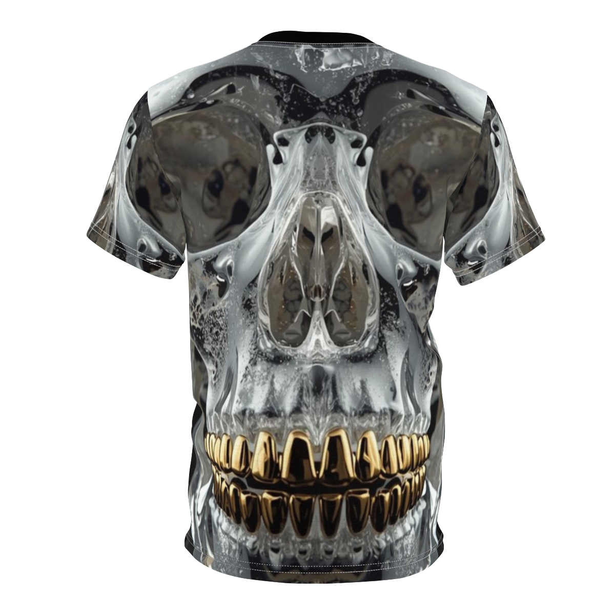 Crystal Skull Gold Teeth Tee
