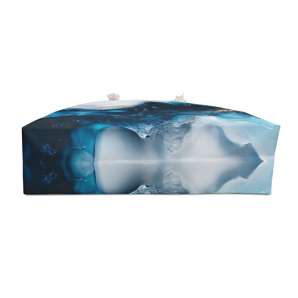 Gorgeous Blue Marble Weekender Bag