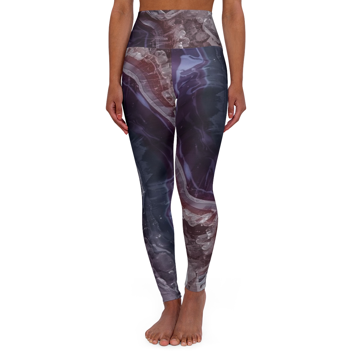 Gorgeous Crystal Agate High Waisted Leggings