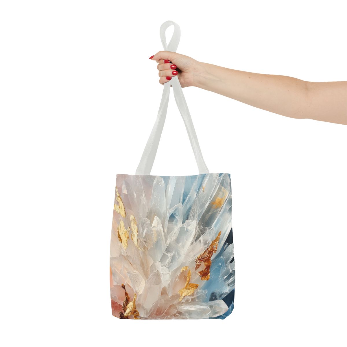 Gorgeous Quartz Crystal Shards Art Tote Bag