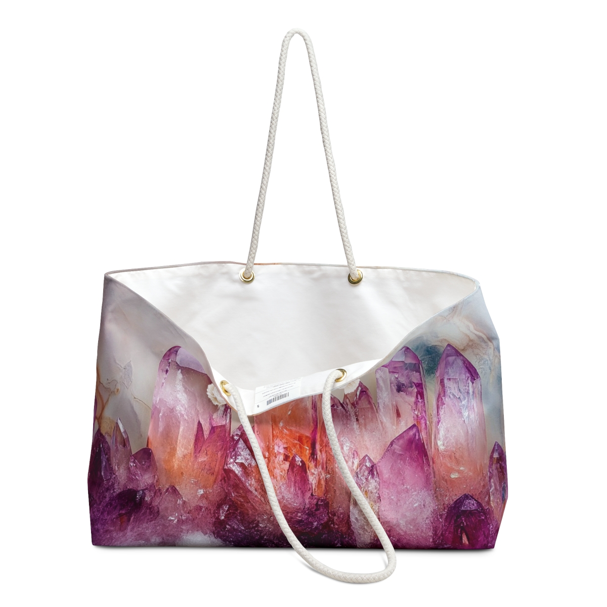 Stunning Pink Crystal Weekender Bag