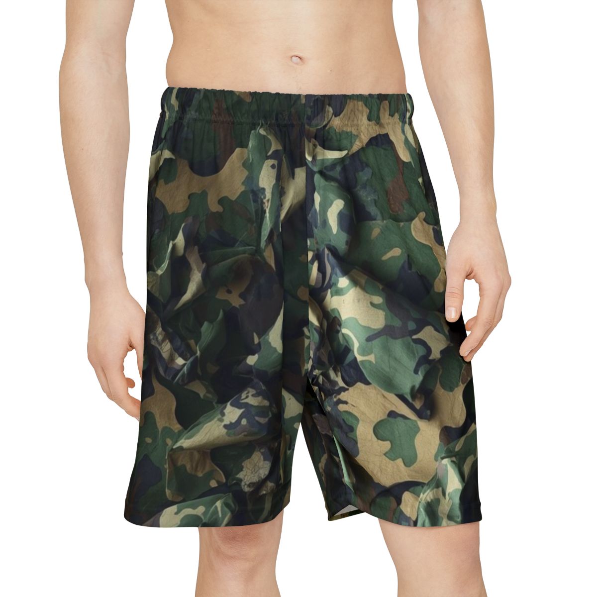 Camouflage Men's Workout Shorts