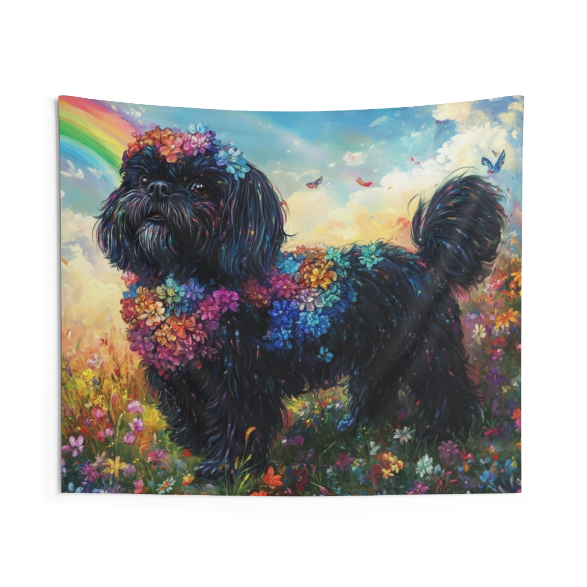 Gorgeous Puppy Dog Shih Tsu Tapestry