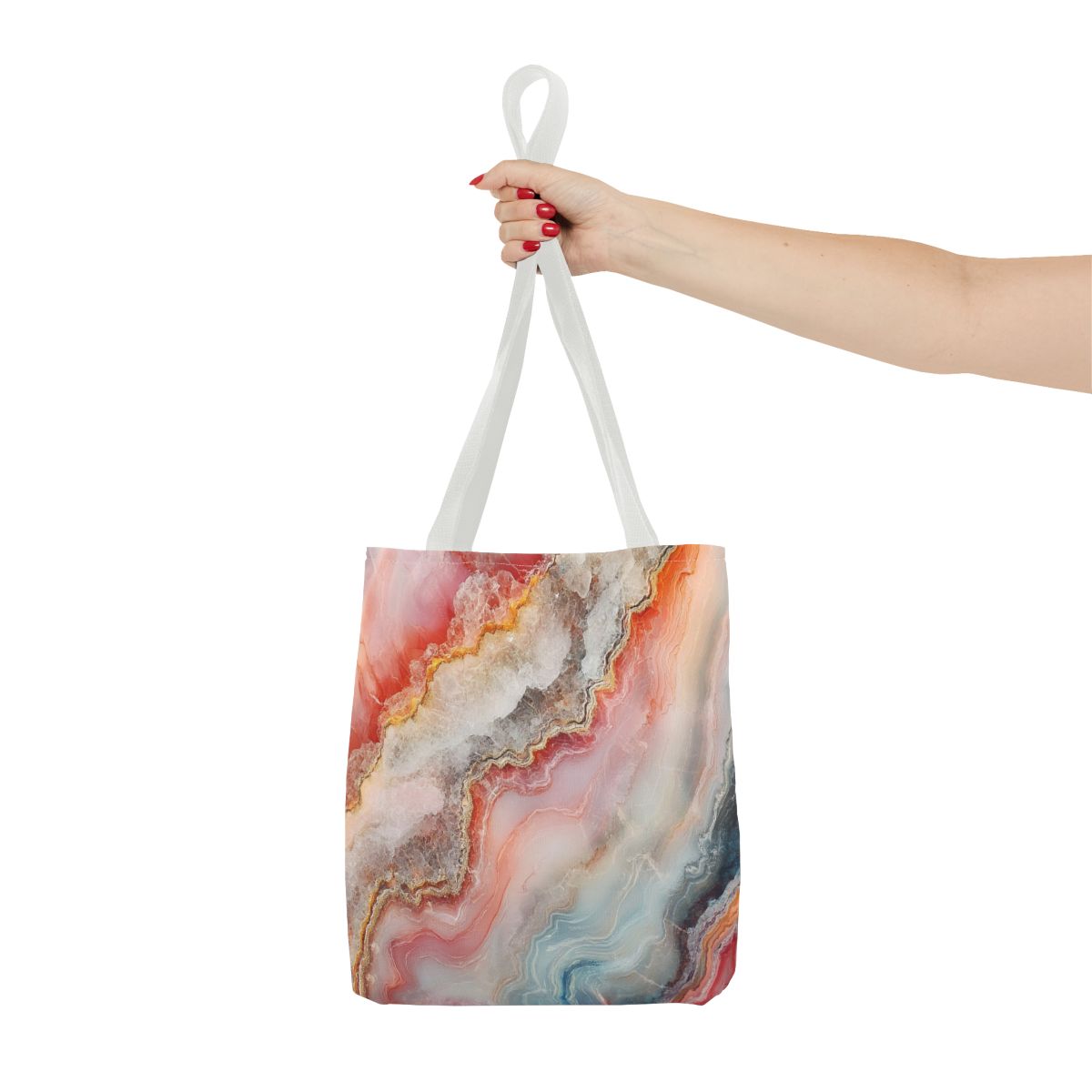 Gorgeous Marble Crystal Art Tote Bag