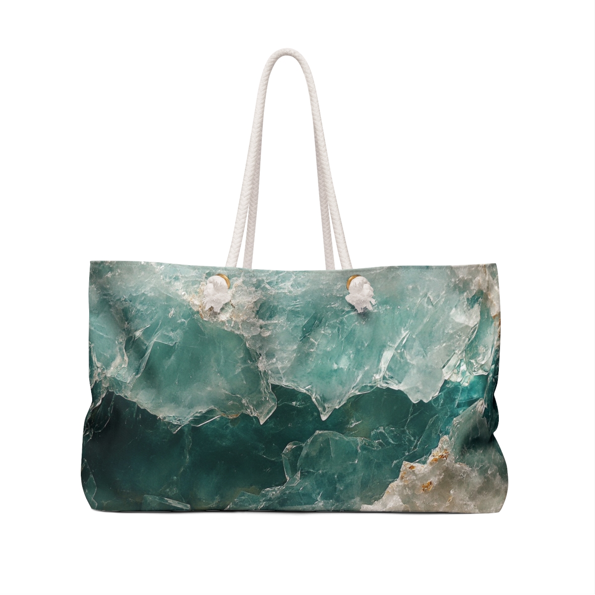 Trendy Blue Weekender Bag