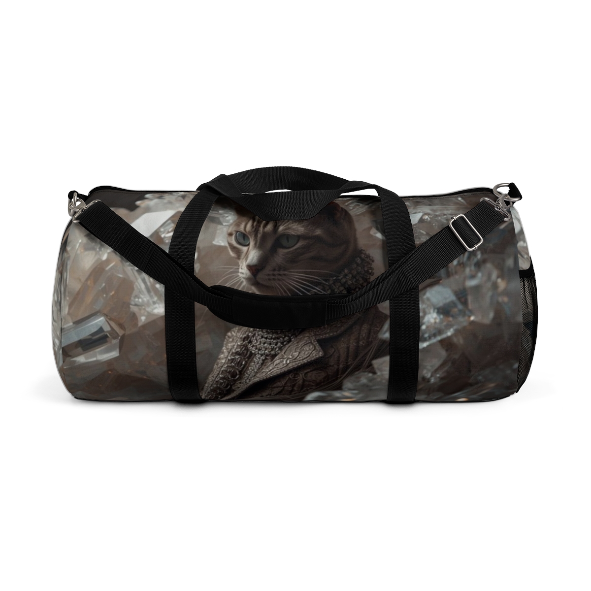 Crystal Stylish Cat Duffel Bag 