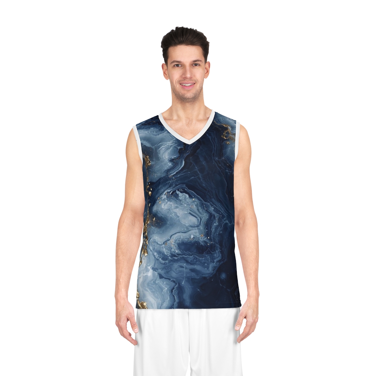 Blue Marble Moisture Wicking Sport Vest