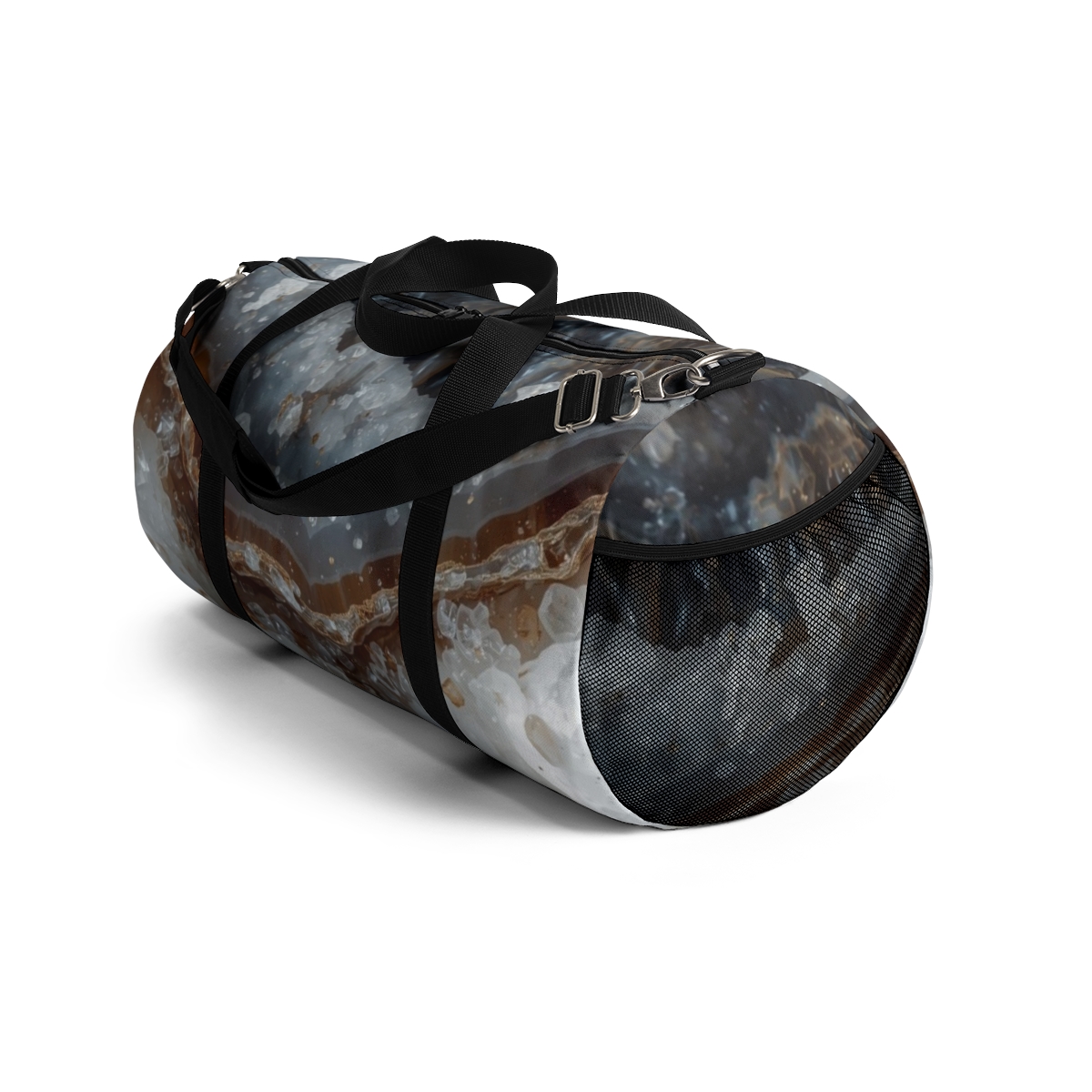 Stylish Crystal Marbled Pattern Duffel Bag 