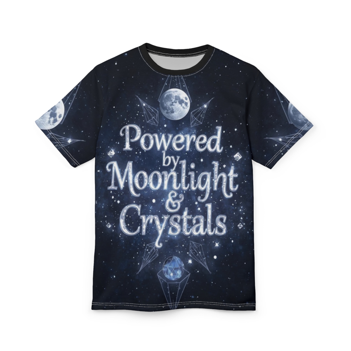 Powered By Moonlight & Crystals Tee