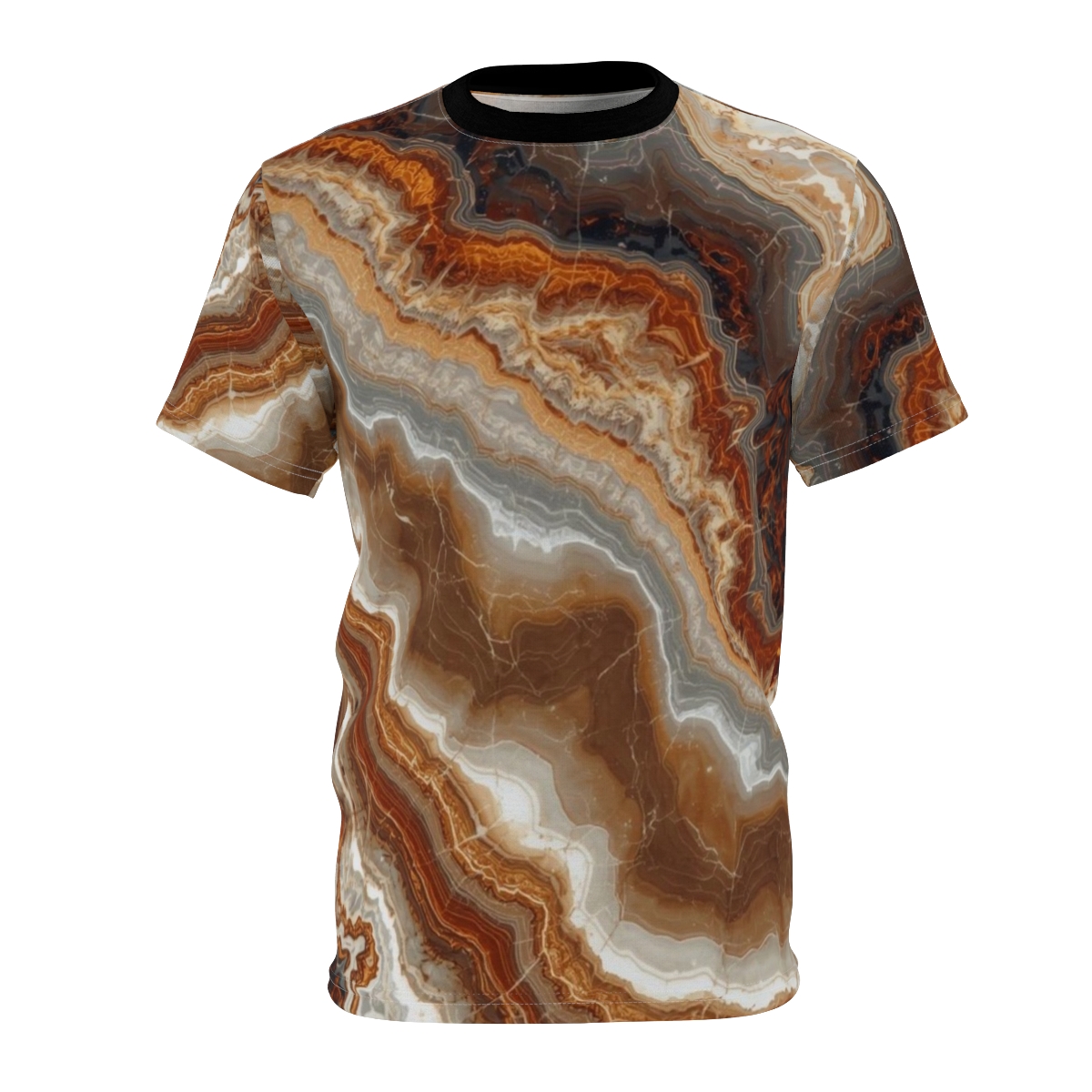 Brown Earthy Marble Tee