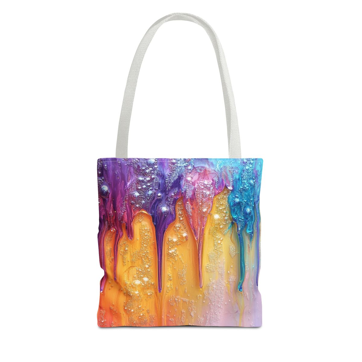 Vibrant Drip Gorgeous Art Tote Bag