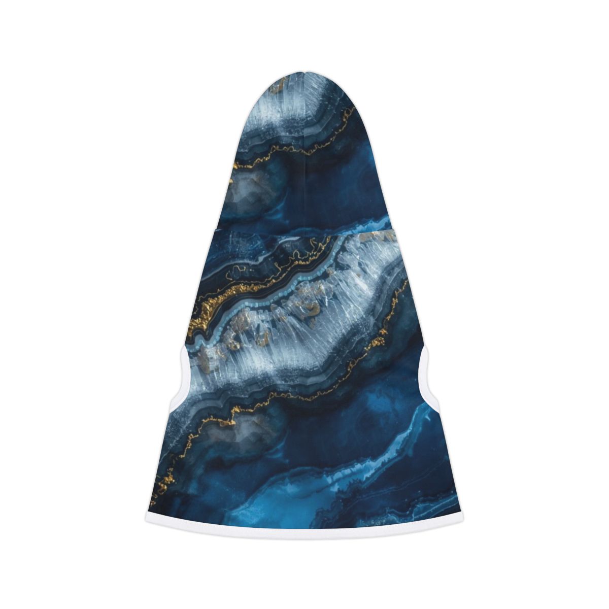 Adorable Blue Marble Pet Hoodie