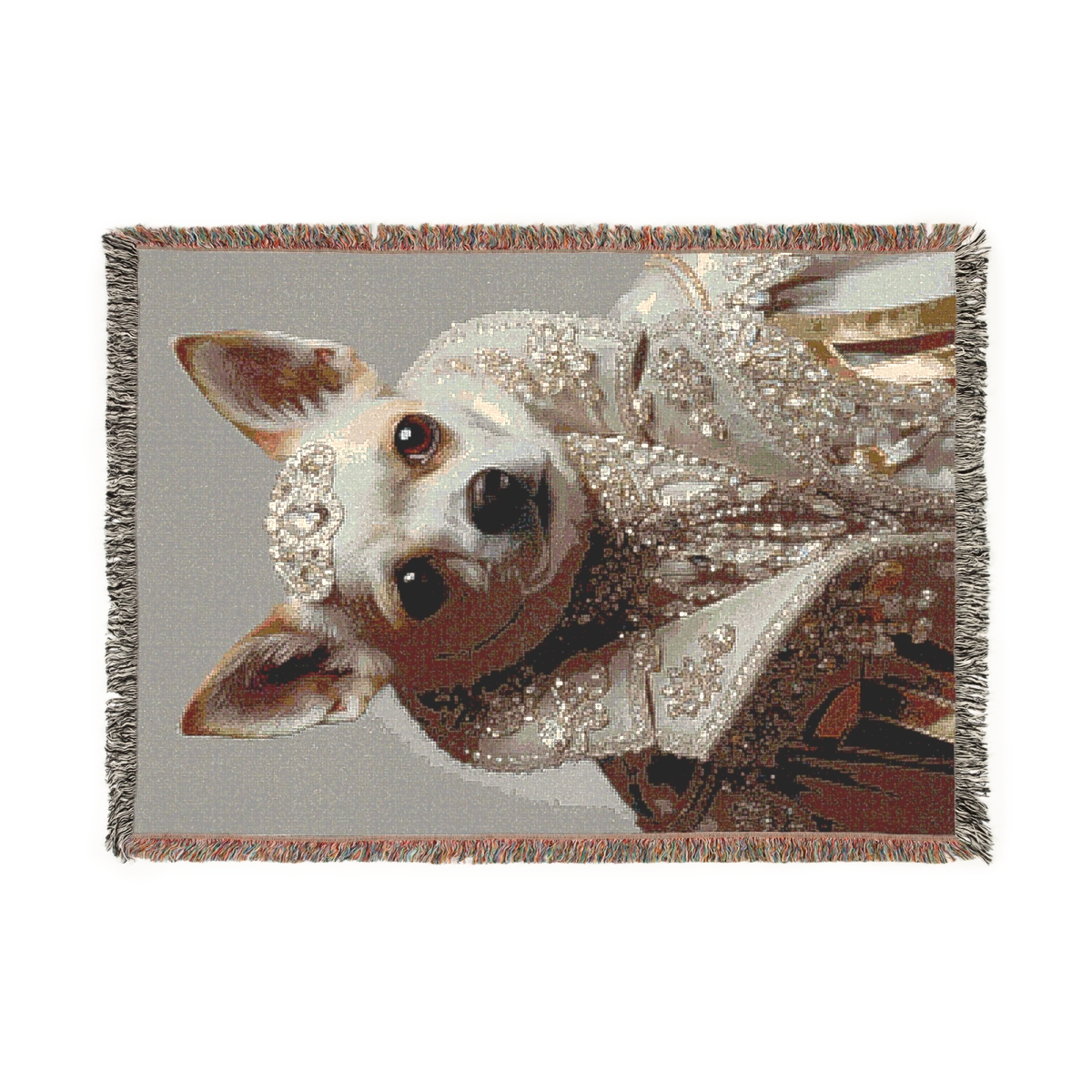 Luxury Fashion Dog Woven Blanket