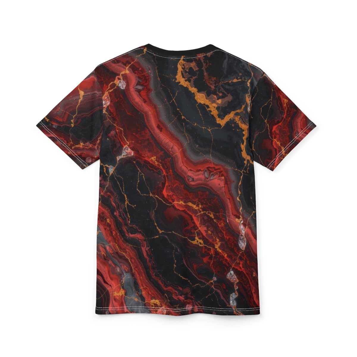 Red Marbled Passion Tee