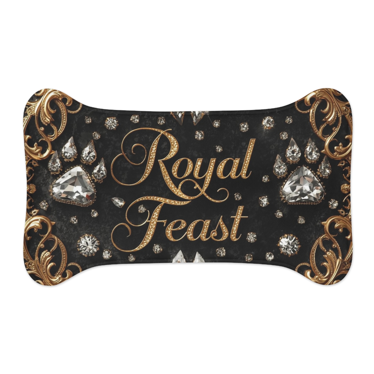 Luxury Royal Feast Pet Feeding Mat