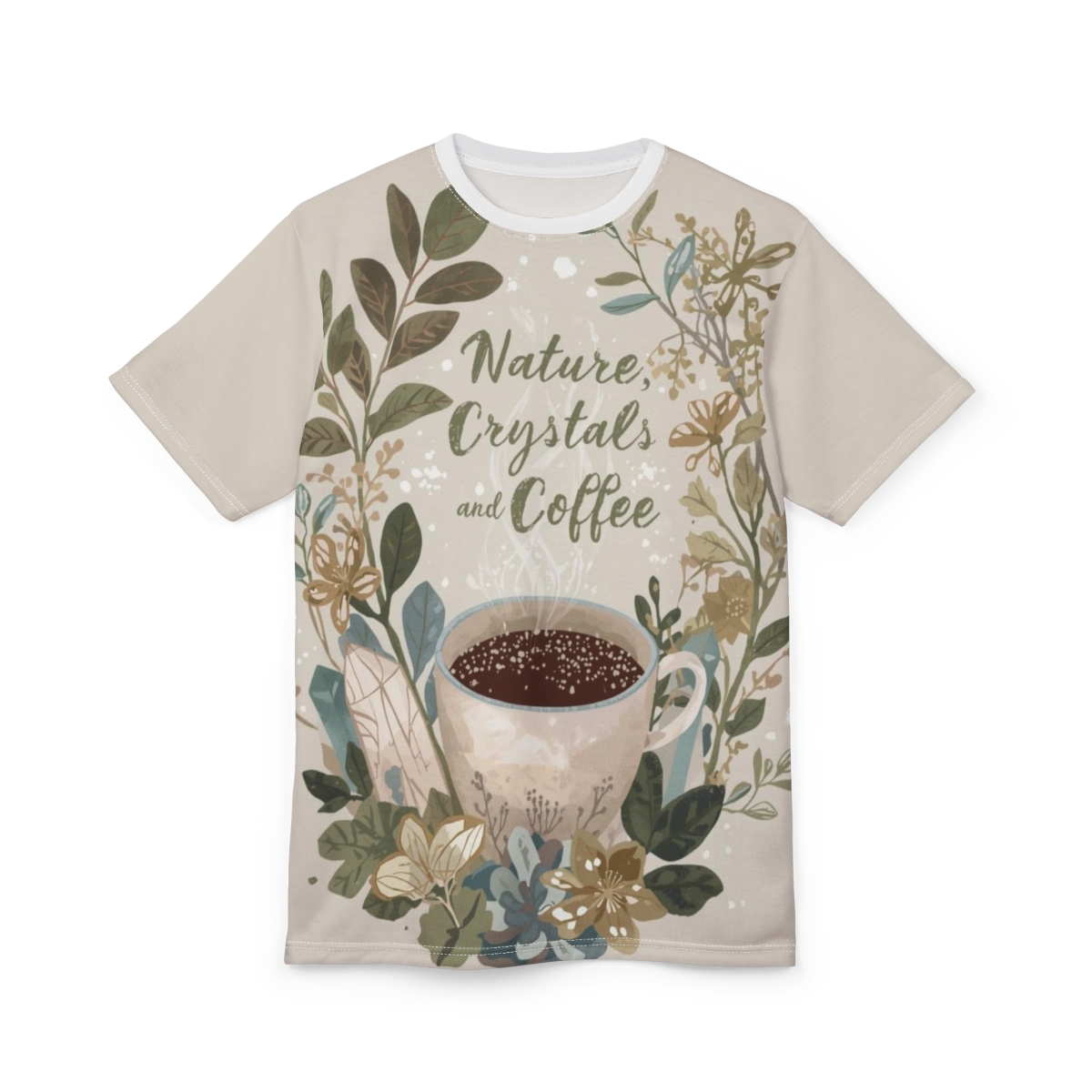 Nature Crystals & Coffee Tee