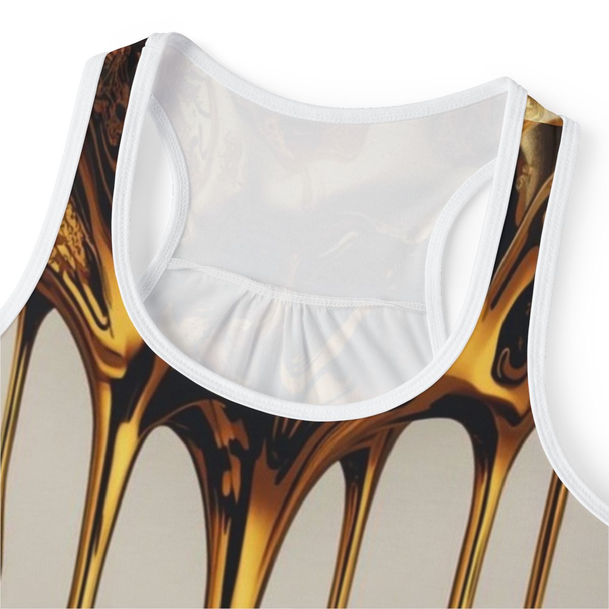 Golden Drip Tank Top