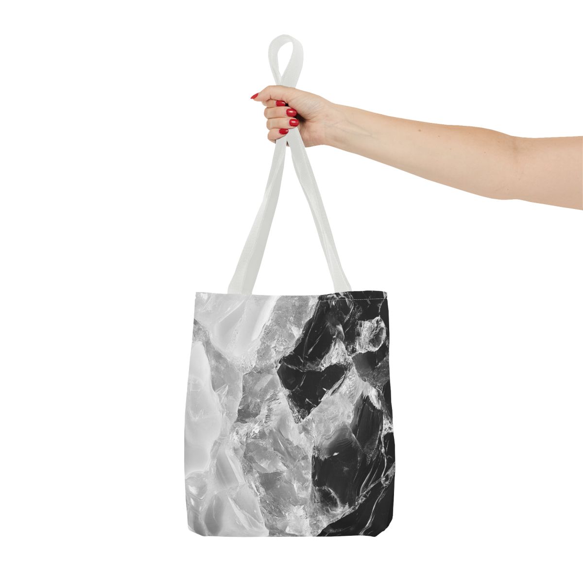 Black and White Crystal Gorgeous Art Tote Bag